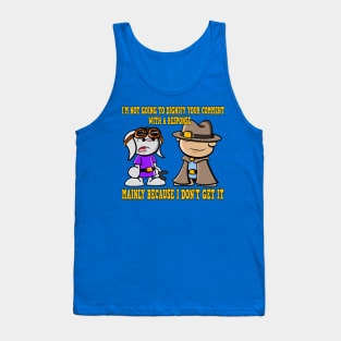 Cyran and Big Oonch Tank Top